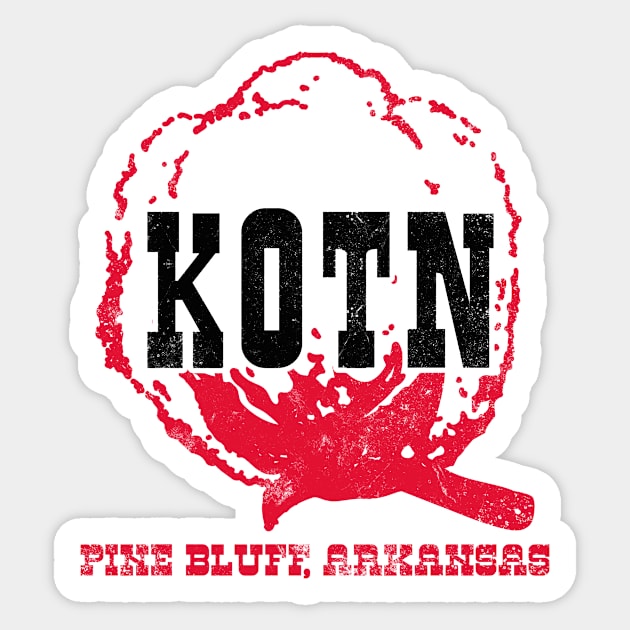 KOTN - Pine Bluff Sticker by rt-shirts